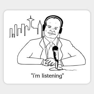 I'm Listening Frasier Sticker